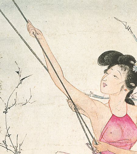 灵璧-胡也佛的仕女画和最知名的金瓶梅秘戏图